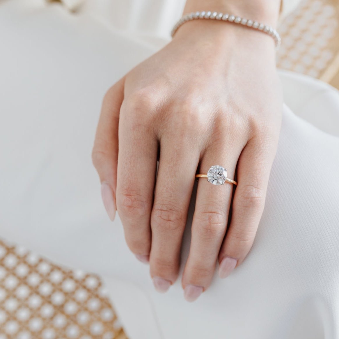 Round Solitaire Engagement Ring Round Solitaire Engagement Ring 18